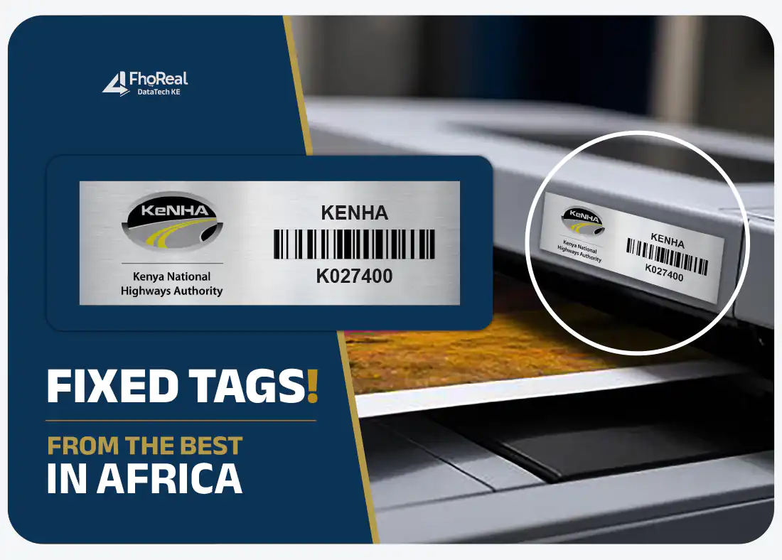 Custom Asset Tags application example 4 showing laptop tag