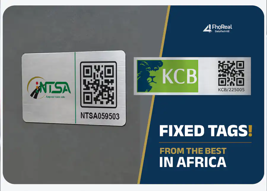 Durable asset identification tags for institutional and business equipment
