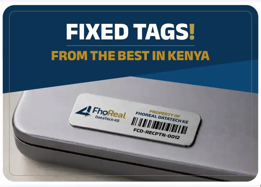 Corporate asset tagging in Kenya equipment example