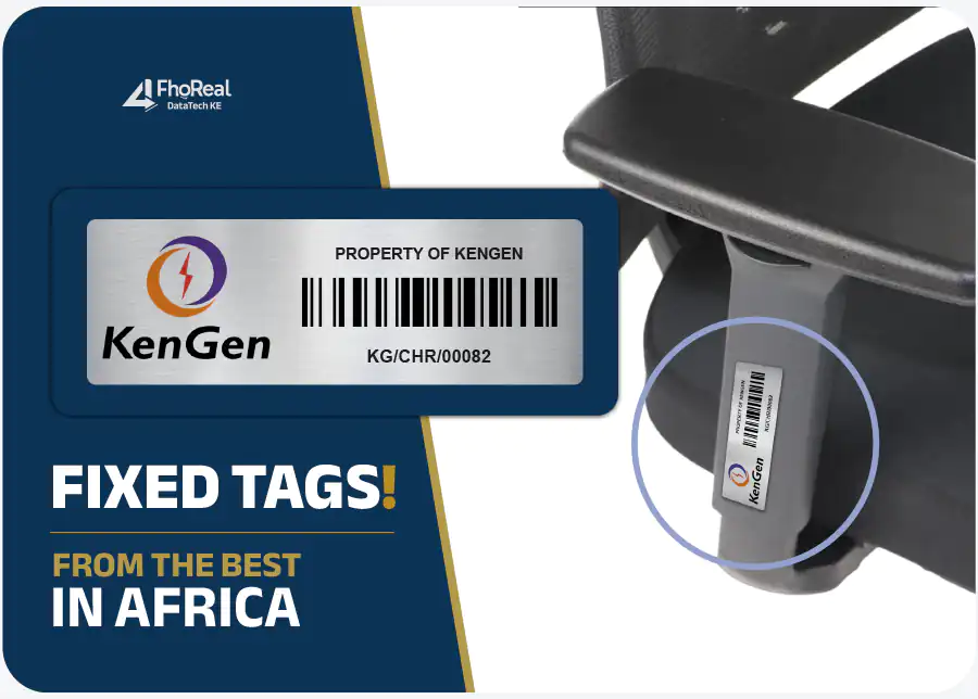 Asset tagging for schools in Kenya equipment example