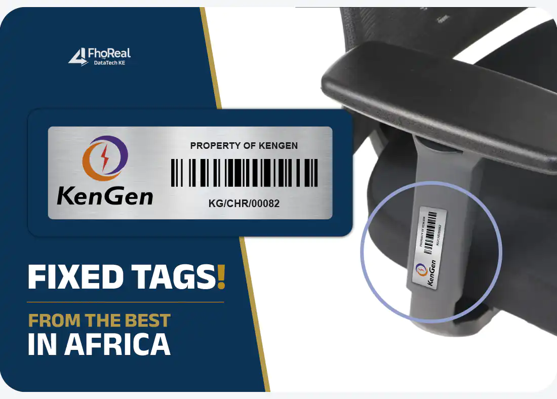 Hotel asset tagging in Kenya Asset tags for hotel furniture, appliances and operational equipment